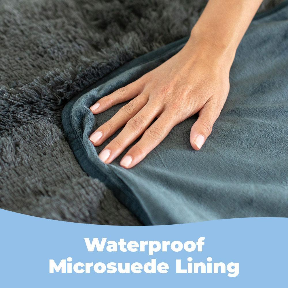 PawCraft Luxe Pet Blanket - Waterproof Faux Fur Throw